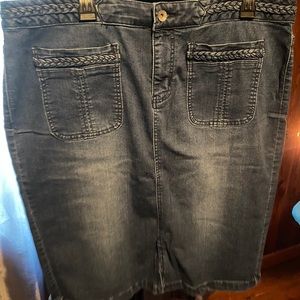 Denim Jean skirt